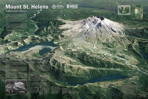Mount St. Helens, A Mountain Reborn 36"x24" | The high-resol… | Flickr