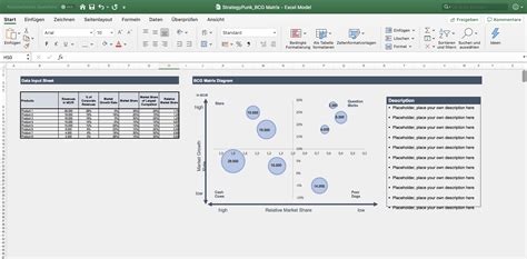 Bcg Matrix Excel Template Free - PRINTABLE TEMPLATES