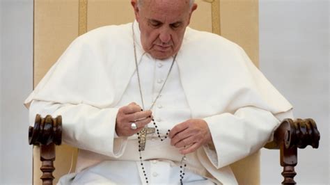 Watch Pope Francis pray the Rosary for Peace LIVE here