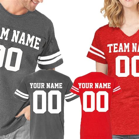 Personalized Jerseys for Couples - Etsy