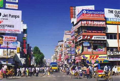 Parry's Corner, the Chennai equivalent of Piccadilly Circus and Times ...