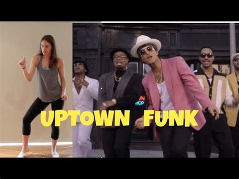 Bruno Mars & Mark Ronson 'UPTOWN FUNK' Dance Tutorial | andreakswilson - YouTube