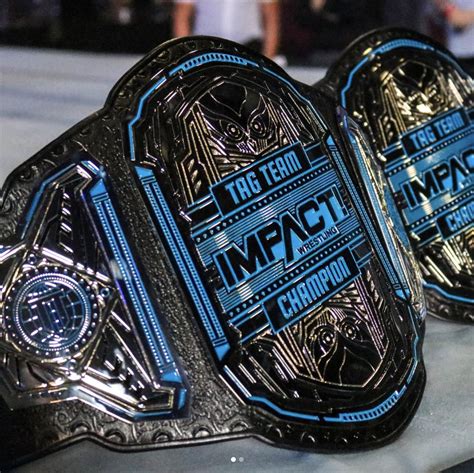 New IMPACT Wrestling Championship Belts | MultiMediaMouth