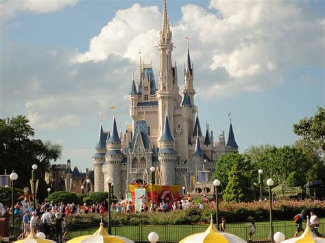 1366x768px | free download | HD wallpaper: disneyland, castle, fantasy world, florida, amusement ...