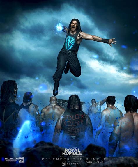 WWE Royal Rumble 2018 poster by ClarkVL9 on DeviantArt