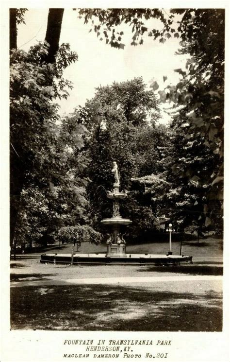 Central Park Fountain – Historic Henderson