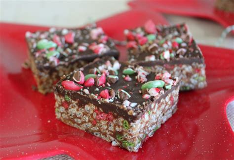 Festive Mars Bars Squares