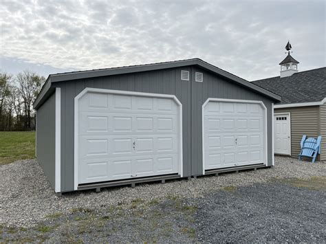 24X24 Modular Garage (Display) - The Olde Sale Barn