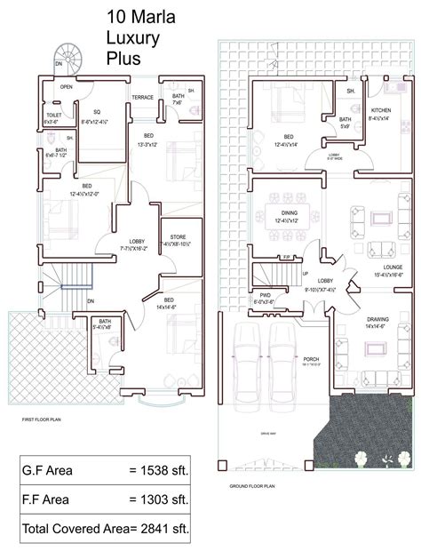 Pakistani House Plans Awesome Pakistan ... | 10 marla house plan, 10 ...