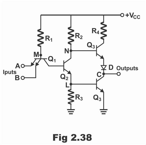 TTL Circuit: Transistor -Transistor Logic Circuit Operation - Electronic Clinic