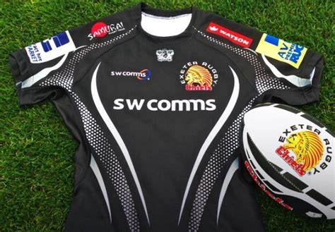 New Exeter Chiefs Home Shirt 2015-16 Samurai- Exeter Rugby Cup Kit 15 ...