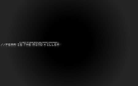 Fear is the mind killer - Simpler Version - Playstation Console & Video ...