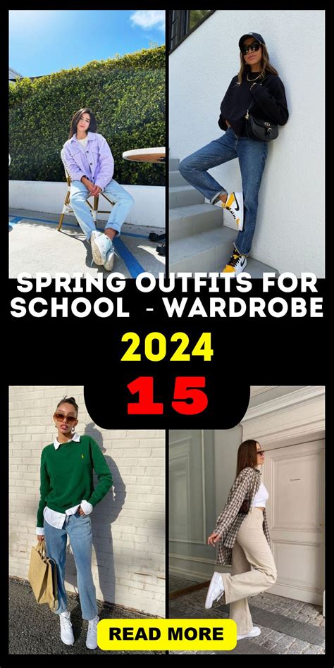 Refresh Your School Wardrobe with 2024's Spring Essentials for Women