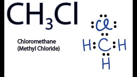 Methyl Chloride Lewis Structure