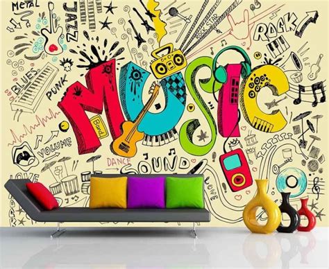 Musical Wall Mural | About Murals