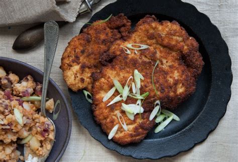 Pati Jinich » Dressed-up Chicken Milanesa | Patis mexican table, Mexican food recipes authentic ...