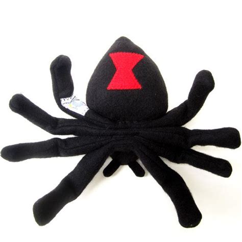 Black Widow Spider Plush Soft Sculpture | Etsy Israel | Black widow ...