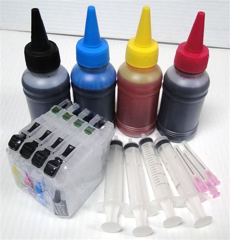 400ml dye ink + LC103 refill cartridge for Brother MFC- J4310DW J4410DW J4510DW J4610DW J4710DW ...