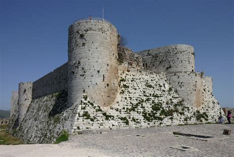 Mural Towers, Krak des Chevaliers (Illustration) - World History ...