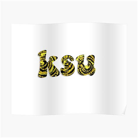 "Kennesaw state " Poster for Sale by maddiesiegel | Redbubble