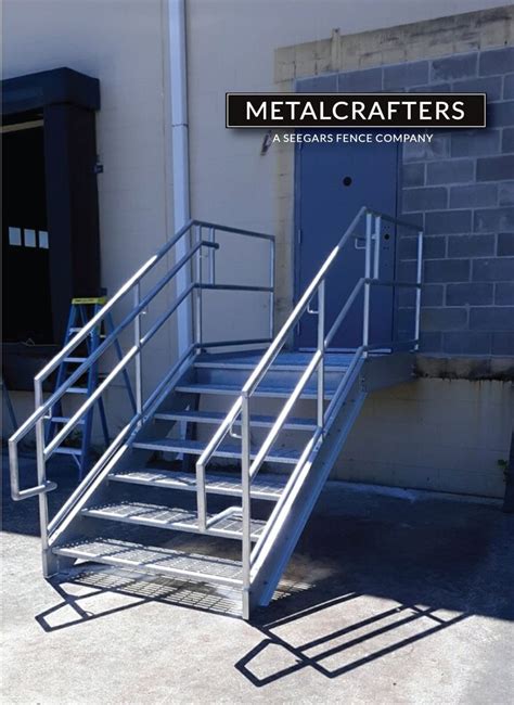 Loading Dock Stairs and Railings by Metalcrafters of NC | Stairs, Metal ...