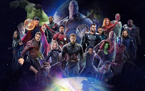 1440x900 Avengers Infinity War 2018 All Characters Poster 1440x900 ...