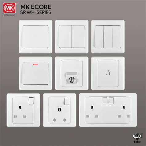 KM Lighting - Product - MK Switches & Sockets (E-CORE Series)