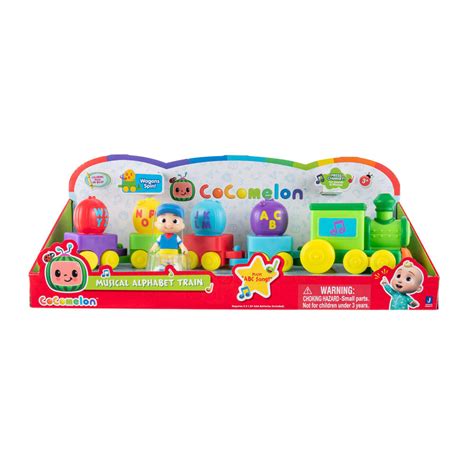 Cocomelon - Deluxe Vehicle Alphabet Train- Babystore.ae