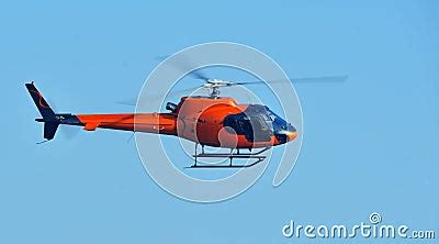 Orange Helicopter Royalty Free Stock Photography - Image: 21252677