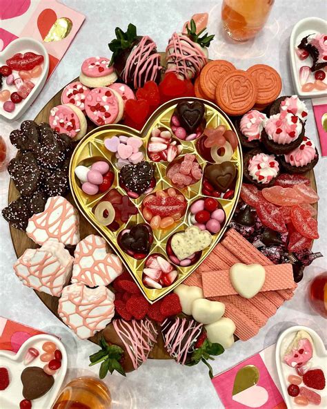 Galentine's Day Dessert Board - The BakerMama