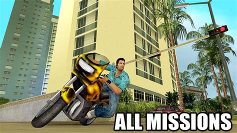 Grand Theft Auto: Vice City - All Missions (With Cutscenes) HD 1080p60 PC - YouTube