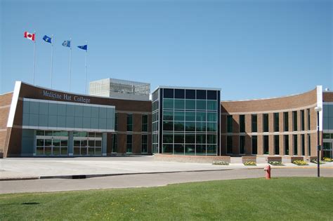 The main entrance to Medicine Hat College | Medicine Hat College | Flickr