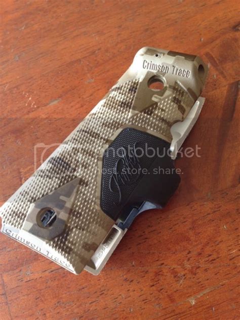 WTS: Crimson Trace / Kimber 1911 Compact Camo Laser Grips - $225