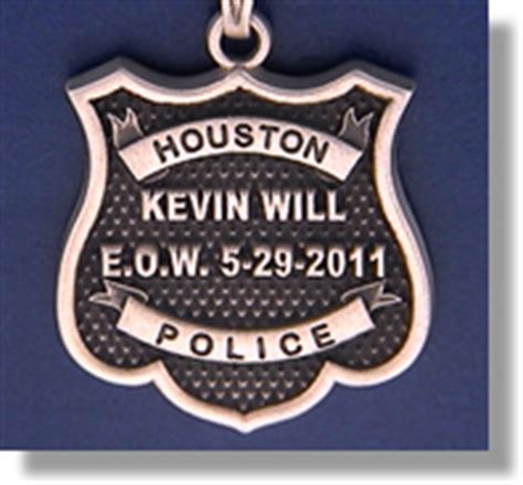 Houston, Texas Police Badge Charms