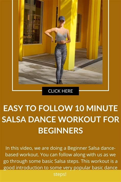 In this video, we are doing a Beginner Salsa dance-based workout. You can follow along with us ...