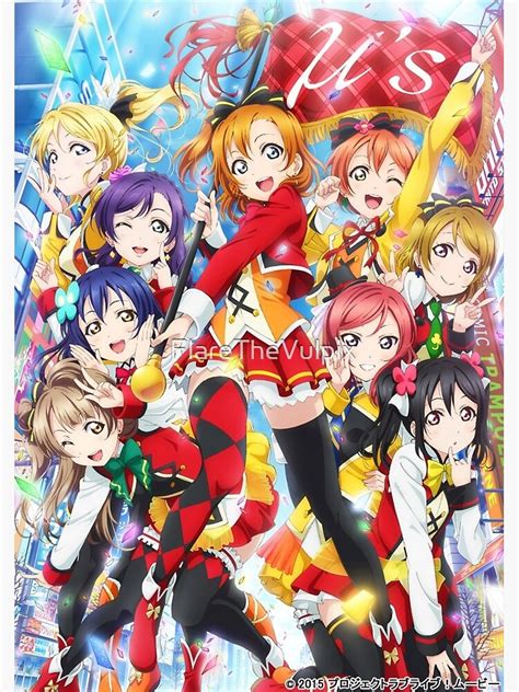 "Love Live School Idol Movie Poster" Poster for Sale by FlareTheVulpix ...