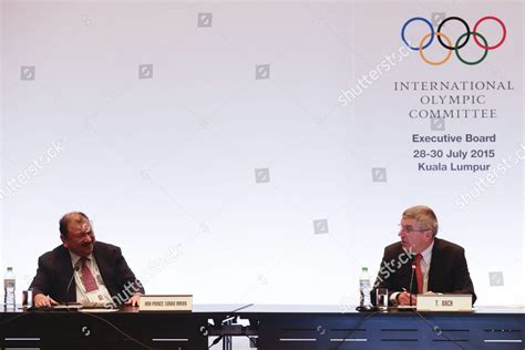 International Olympic Committee Ioc President Thomas Editorial Stock ...