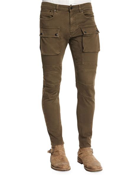 Lyst - Belstaff Felmore Slim-fit Cargo Pants in Natural for Men