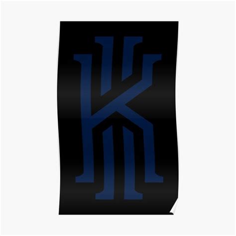 "Kyrie Irving Logo" Poster by elizaldesigns | Redbubble