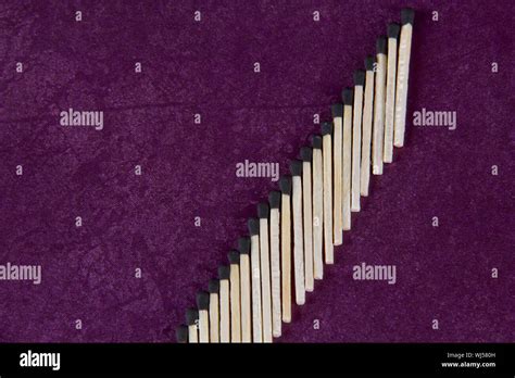 Matchsticks in shape of bar graph representing growth Stock Photo - Alamy