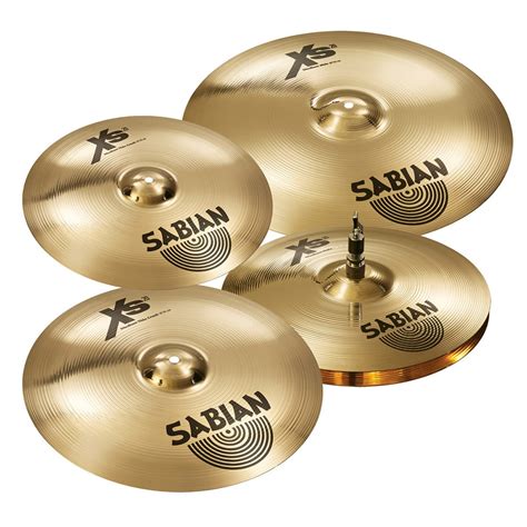 Cymbals set - Sabian XS20 14HH 16&18CR 20R : DM Audio Ltd