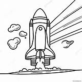 Space Shuttle Launching Into The Sky Coloring Page 22182 17540 sketch template