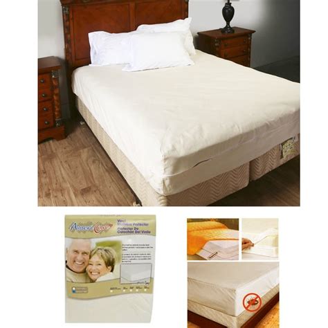 Queen Size Zippered Mattress Cover Protector Dust Bug Allergy Waterproof New ! - Walmart.com ...