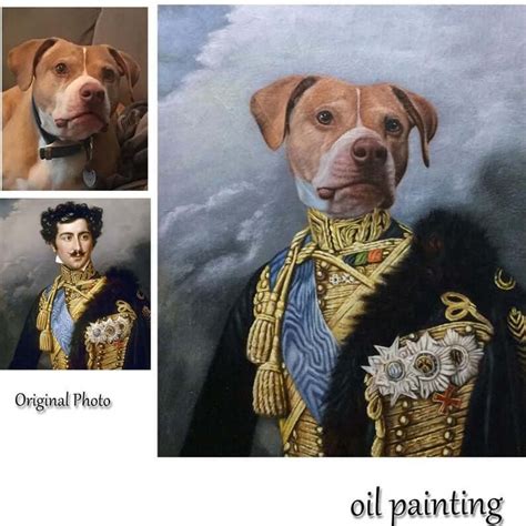 Renaissance Pet Portraitdog Portrait Painting Dog Portrait - Etsy