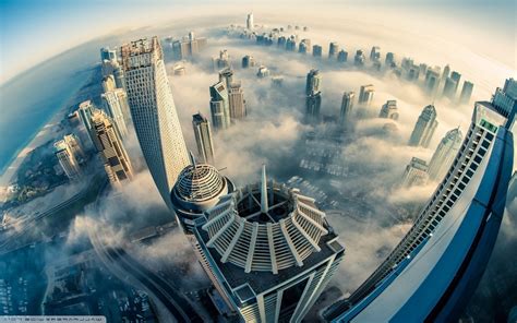 Wallpaper : city, cityscape, reflection, clouds, skyline, skyscraper, sky lanterns, world, Dubai ...