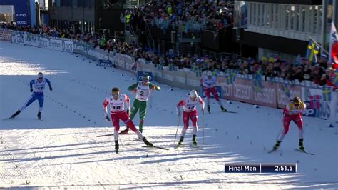 Cross-Country Skiing video - Klaebo claims World Cup sprint win in ...