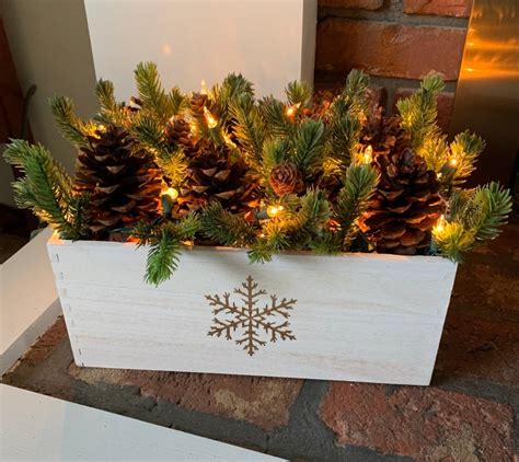 Winter Box with Lights – The Quaint Crafter