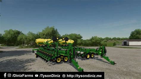 JOHN DEERE DB60 24 ROW PLANTER v1.0 FS22 Mod | Farming Simulator 22 Mod