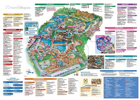 Tokyo Disneysea map - Disneysea map (Kantō - Japan) | Tokyo disney sea ...