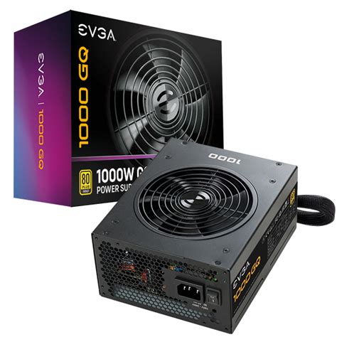 EVGA - Products - EVGA 1000 GQ, 80+ GOLD 1000W, Semi Modular, EVGA ECO Mode, 5 Year Warranty ...